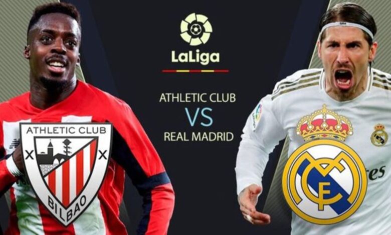 نتيجة مباراة ريال مدريد وأتلتيك بلباو 1-0 يلا شوت في الجولة قبل الأخيرة الدوري الأسباني
