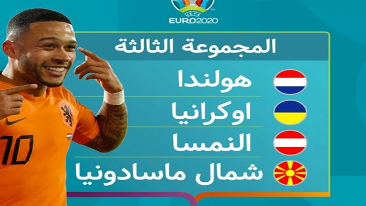 يورو 2020 المجموعة ج منتخب هولندا
